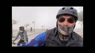 Ruwais Morning Ride Fogging time.