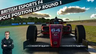 British F4 Esports Championship Pole Position Lap Round 1