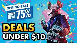 PlayStation Store Deals UNDER $10 - SPRING SALE (April 2023)
