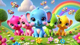 🐘🌈 10 Colorful Little Elephants You&rsquo;ll Love! 😍✨