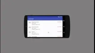 Android JSON Parsing and display with recyclerview demo