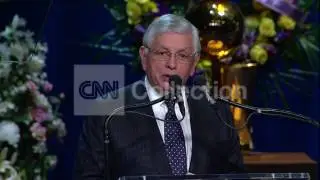 CA:JERRY BUSS MEMORIAL-DAVID STERN SPEAKS