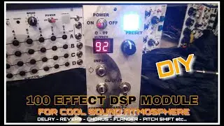 100 Presets DSP Effect Modul - DIY for modular synthetiser