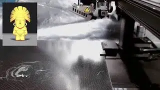 Live 3D Printing Aztec Statue