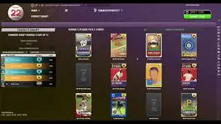 OOTP 22: Perfect Draft Trout/Vlady Jr/Bichette. The Dream Team