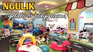 NGULIK Gelato and Playground| Cafe dan Playground Jadi Satu| CAFE KEKINIAN