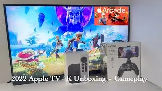 New! Apple TV 4K 2022 (3rd Gen) - Unboxing + Gaming Test
