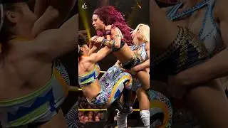 Charlotte vs. Sasha Banks vs. Bayley vs. Becky Lynch #nitinepic #wwe #wweraw #wwe2k25 #charlotte #me