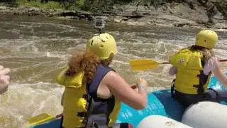 Wilderness Tours Ottawa River Bus Eater eats us June 2017