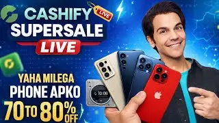 Cashify Super Sale Best Deals🎉🥳 #cashifysupersale #live