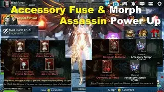 Darkness Rises: Accessory Fusion/Morph(Lucky) & Assassin Power Up