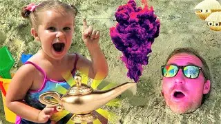 Erin Finds a Magic Lamp