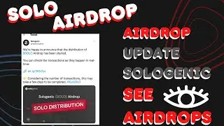 SOLO AIRDROP UPDATE | SEE SOLO AIRDROPS