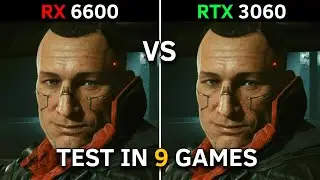 RX 6600 (100% Power Limit) vs RTX 3060 (58% Power Limit) | Which is better at 100w?