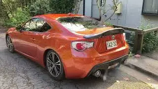 Toyota GT86 Cold Start with Loud HKS Jasma Exhaust 
