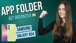 Samsung Galaxy A54 5G &ndash; App Folder / Move Apps &bull; 📱 &bull; 📂 &bull; 👍🏼 &bull; Anleitung | Tutorial