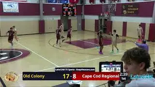 OC Boys Basketball vs Cape Cod Regional, 1-13-26
