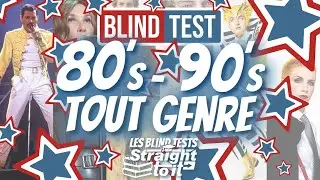 ✨ Blind Test #122 🎵 80's & 90's ★ Tout Genre 🎶