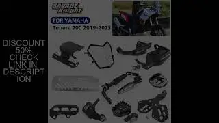 For Yamaha Tenere 700 XTZ07 XTZ700 T700 Motorcycle Accessories Protection Headlight Guard Wheel Cras