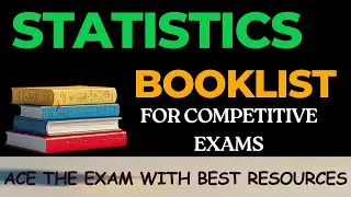 statistics books for competitive exams|  Books for Statistics exams |best books of  Statistics