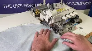 Advance ASA-6914R/DSA 4-Thread Overlock Machine For Drawstring Attaching on Upholstery