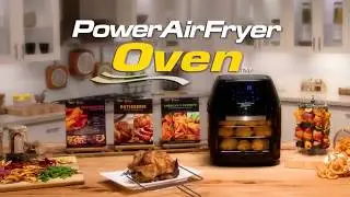 Using the shelves in the Power AirFryer Oven