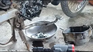 Praktek Memasang Per Engkol Supra