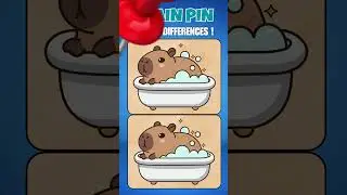 This Puzzle Demands Attention! 👁️ Spot the Difference | Brain Pin