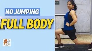 No Jumping Full Body Strength Workout at Home | Beginner Friendly | 40+ Safe