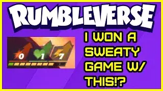 Almost Max Stamina build in Rumbleverse! Super Sweaty lobby!