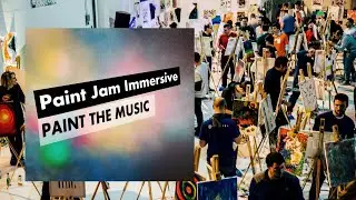 Next event:  Paint the Music  -   Paint Jam immersive // Sunday  26th Oct 2025