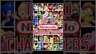 THE TOP 10 NINTENDO CHARACTERS