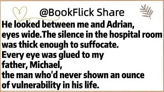 He looked between me and Adrian,eyes wide.The silence in the hospital room was thick enough to