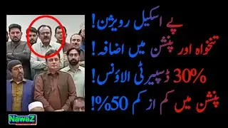 Pay scale revision| Increase in salary, pension | 30% DRA| 50% increase in pension| Rehman Bajwa