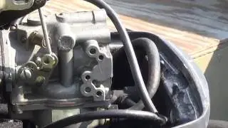 Linkage adjustment Evinrude 30hp