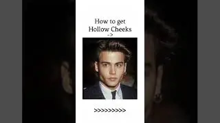 How to get hollow cheeks 🥸💀#fashion #shorts #glowup #looksmaxxing #fashion