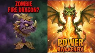 Plant Food Secrets: Saving the Fire Dragon from the Zombie Curse | PvZ Cinematic