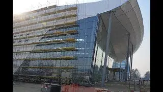 В аэропорту Хабаровска показали каким будет новый терминал внутренний линий 21 февраля 2019