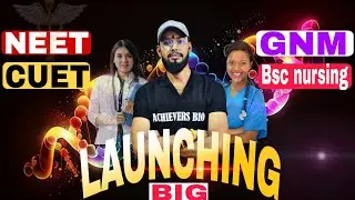 🎯 Target Batch Launch | NEET, GNM, BSc Nursing, CUET, ANM | Govt College Dream 🔥! Scholarship 