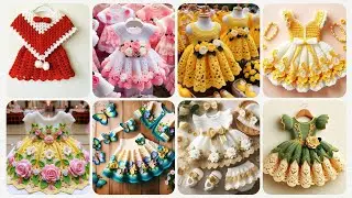 Beautiful Crochet Baby Frocks 2025 | Handmade Crochet Dress & Clothes Ideas