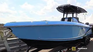 2020 Statement 35 CC Center Console 1200hp Motor Boat - Quick  Walkaround Tour