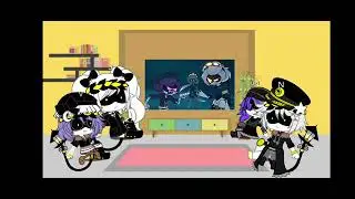 Murder Drones react to Murder Drones Vs Helluva Boss