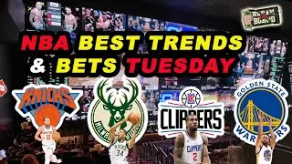NBA Tuesday Best Bets | Knicks vs Bucks, Clippers vs Warriors