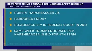 President Trump pardons Rep. Harshbarger&rsquo;s husband