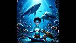 Ocean Gift part 2🌊🐠#youtubeshorts #mermaidlove #trendingshorts#ai #cartoon#viral #love #hindi#reels