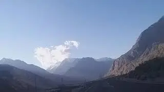Gilgit to hunza  on cg 125 honda clear road