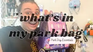 WHAT&rsquo;S IN MY DISNEY PARK BAG? | Disney Park Day Essentials | Must Haves, Accessories & More