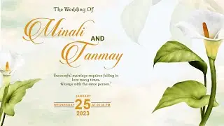 Best || Indian || Cinematic || Wedding Invitation Video 2023 || Save The Date Video || INVITATION 80