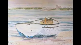 Christchurch Harbour View watercolour guide demo with david harvey h#s