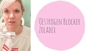 Warning! This video involves an injection. Zoladex implant Estrogen Blocker. This is NOT a tutorial.